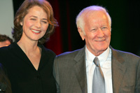 Charlotte Rampling et Jacques Chancel