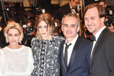 Kristen Stewart, Sigrid Bouaziz, Olivier Assayas, Lars Eidinger 