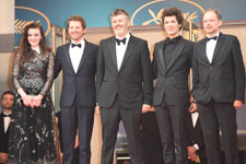 Adèle Wismes, Pierre Deladonchamps, Christophe Honoré, Vincent Lacoste, Denis Podalydes