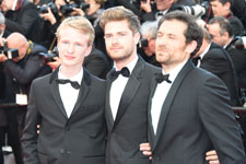 Victor Polster, Lukas Dhont, Arieh Worthalter 