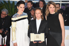 Noémie Merlant, Céline Sciamma, Adèle Haenel 