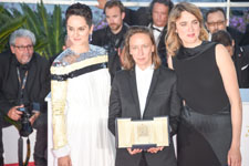 Noémie Merlant, Céline Sciamma, Adèle Haenel 