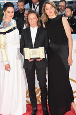 Noémie Merlant, Céline Sciamma, Adèle Haenel 