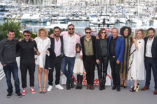 Rubens Santos, Thardelly Lima, Alli Willow, Thomas Aquino, Juliano Dornelles, Kleber Mendonça Filho, a guest, Udo Kier, Barbara Colen, Karine Teles, Antonio Saboia Rubens Santos, Thardelly Lima, Alli Willow, Thomas Aquino, Juliano Dornelles, Kleber Mendonça Filho, a guest, Udo Kier, Barbara Colen, Karine Teles, Antonio Saboia