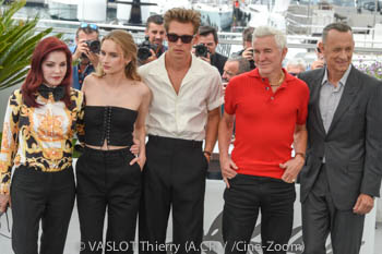 Priscilla Presley, Olivia DeJonge, Austin Butler, Baz Luhrmann, Tom Hanks
