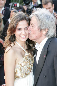 Anouchka et Alain Delon Anouchka et Alain Delon