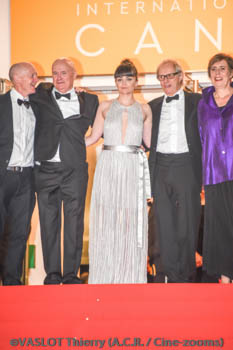 Paul Laverty, Dave Johns, Hayley Squires, Ken Loach,Rebecca O'Brien