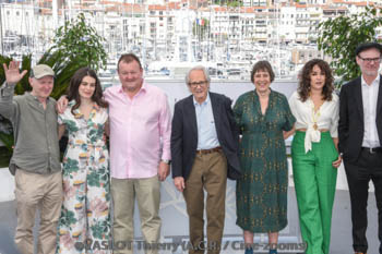 Paul Laverty, Elba Mari, Dave Turner, Ken Loach, Rebecca O'Brien, Claire Rodgerson, Trevor