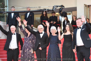 Paul Laverty, Rebecca O'Brien, Ken Loach, Lesley Ashton, Ebla Mari, Dave Turner