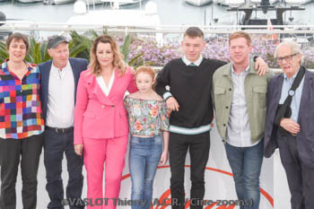 Rebecca O'Brien, Paul Laverty, Debbie Honeywood, Katie Proctor, Rhys Stone, Kris Hitchen, Ken Loach